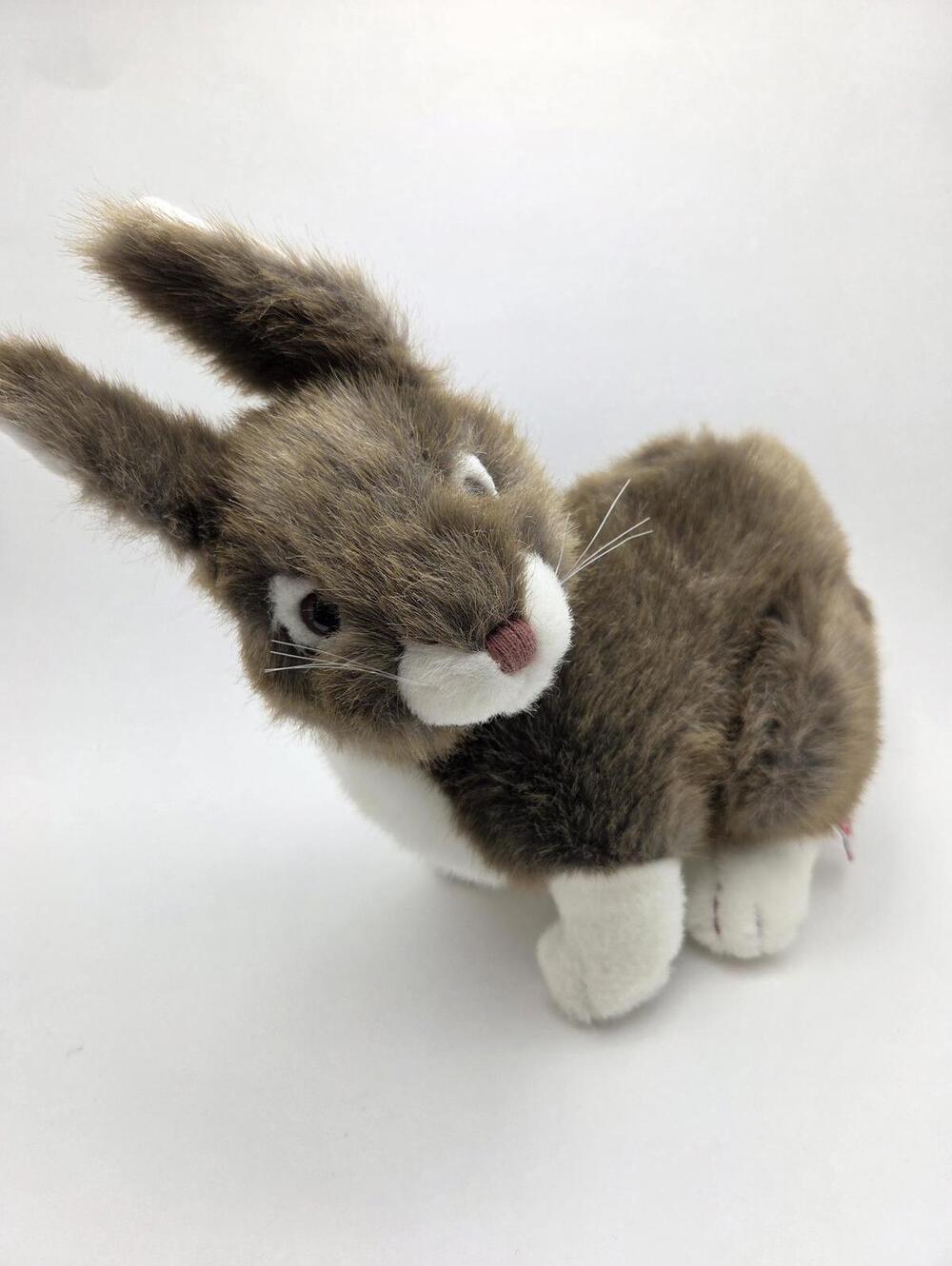 Ty Classics Collection “Peter” the Brown and White Bunny Rabbit (10 inch)